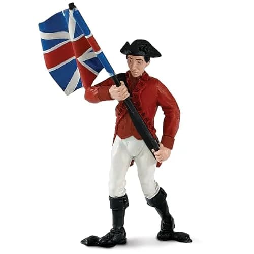 Safari Ltd. Revolutionary War British Army Designer TOOB 26.7cm (10.5in) | Educational Toy Figures for Kids Ages 3+ thumbnail 5