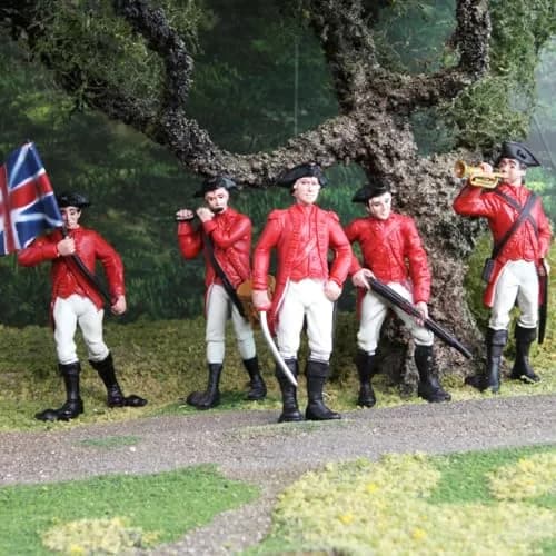 Safari Ltd. Revolutionary War British Army Designer TOOB 26.7cm (10.5in) | Educational Toy Figures for Kids Ages 3+ thumbnail 6