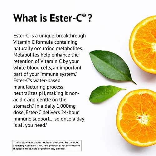American Health Ester-C 500mg 450ct | Citrus Bioflavonoids Tablets for Immune Support thumbnail 3
