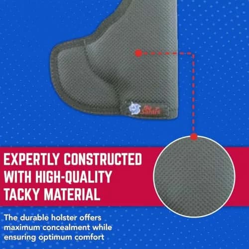 DeSantis Nemesis Holster Fits Ruger LC9, EC9S & More | Ambidextrous, Black thumbnail 5