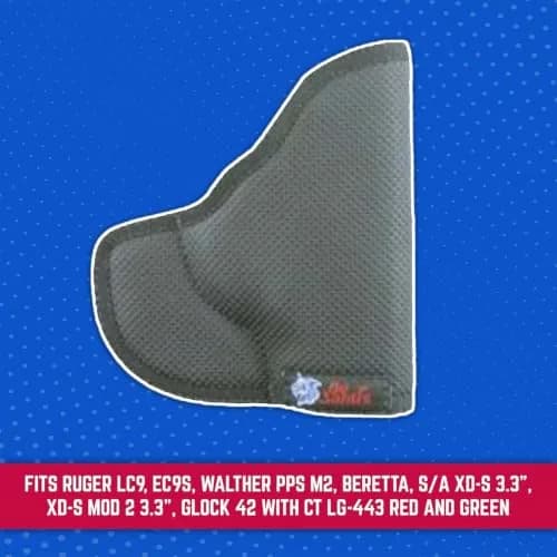 DeSantis Nemesis Holster Fits Ruger LC9, EC9S & More | Ambidextrous, Black thumbnail 3