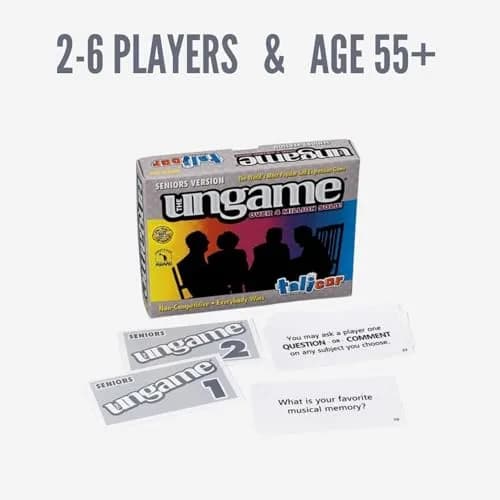 TaliCor Seniors Edition UNGAME - 140 Cards | Non-Competitive Card Game for Ages 55+ thumbnail 4