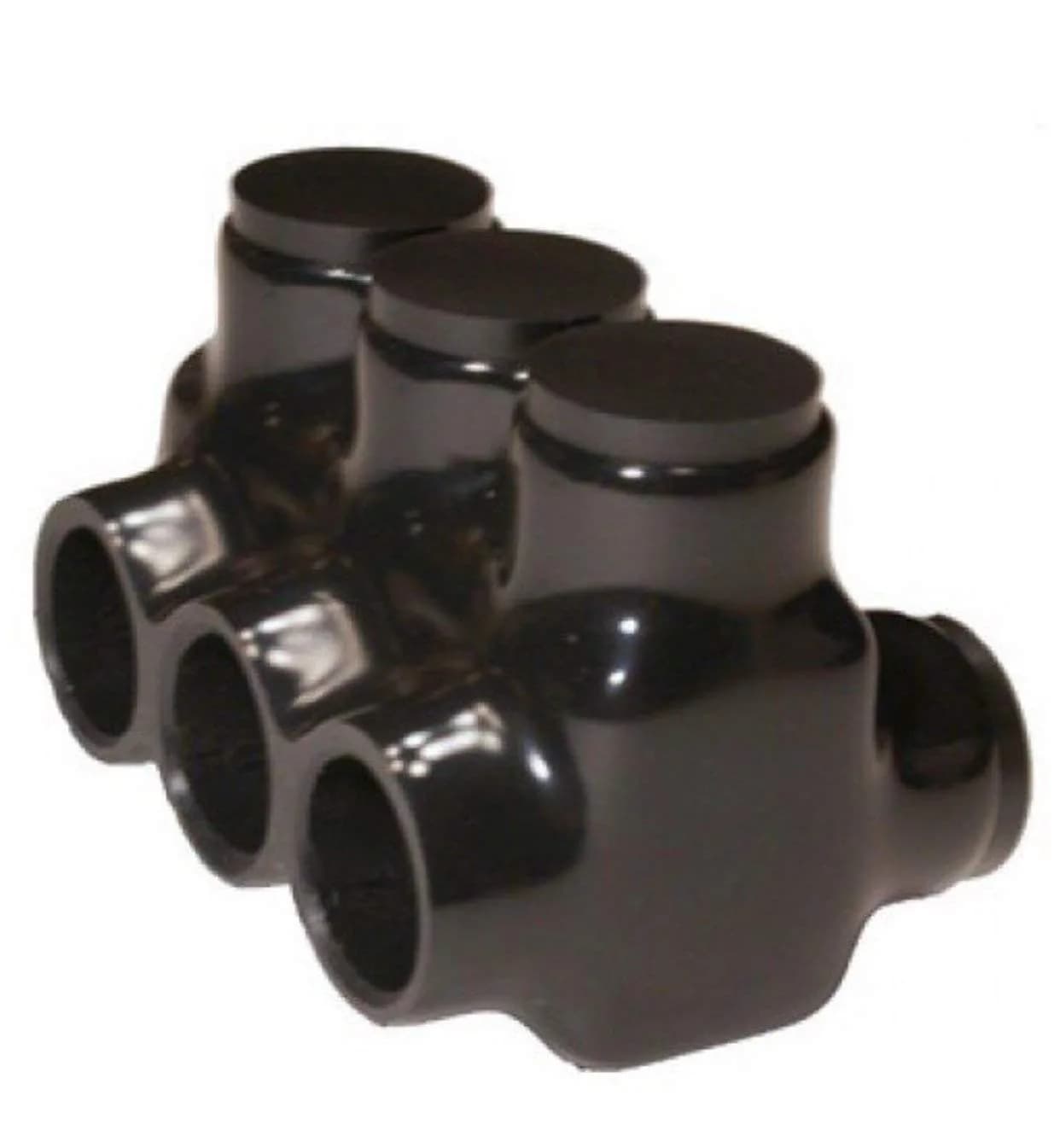 ILSCO PBTD-3-250 Multi-Tap Connector 3-Port 250 kcmil - 6 AWG | UL & CSA Listed for Electrical Connections — Tin