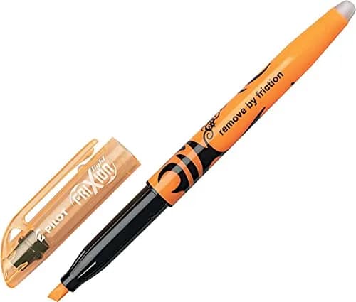 PILOT FriXion Light Erasable Highlighters, 12 Count (Pack of 1), Orange Solid | Erasable Ink for Students & Office thumbnail 1