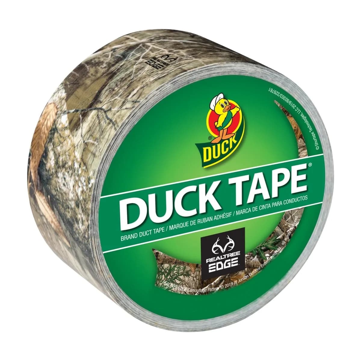 Duck Brand Realtree Edge Camo Duct Tape 1.88 in. x 10 yd (4.78 cm x 9.14 m) | Rugged Outdoor & Indoor Repair - main product image