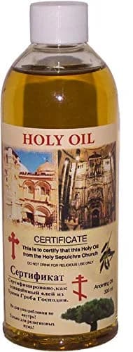 Bethlehem Lighting Large Holy Oil from Bethlehem | Extra Large 10.14 oz (300 ml) Holy Olive Oil for Religious Use thumbnail 1