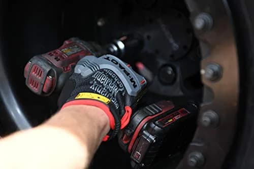 Mechanix Wear M-Pact Impact Resistant Work Gloves - Small - Red/Black | Impact & Vibration Damping thumbnail 8