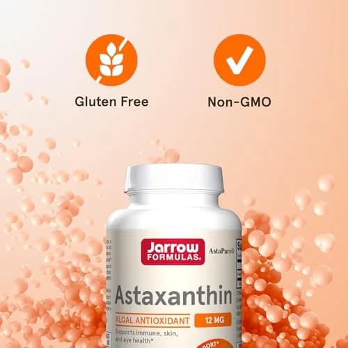 Jarrow Formulas Astaxanthin 12 mg Softgels (30 Count) | Antioxidant Support for Immune and Eye Health thumbnail 5