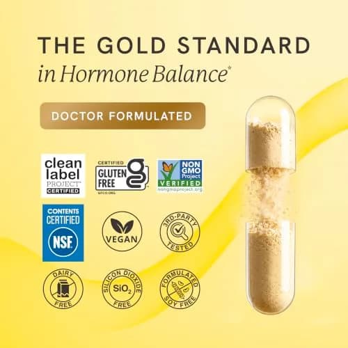 SMNutrition DIM Supplement 200 mg | Estrogen & Hormonal Balance for Women & Men | Doctor-Formulated, Vegan, Gluten-Free, 60 Ct thumbnail 2