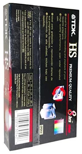 TDK HS T-160 8 Hour EP Video Cassette Tape | Premium Quality for Daily Recording in India thumbnail 2