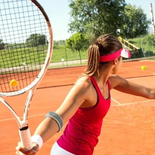 Bracoo Tennis Elbow Brace for Men and Women | Adjustable Forearm Compression Support 23-32 cm thumbnail 7