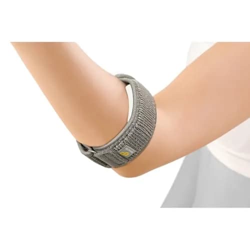 Bracoo Tennis Elbow Brace for Men and Women | Adjustable Forearm Compression Support 23-32 cm thumbnail 2