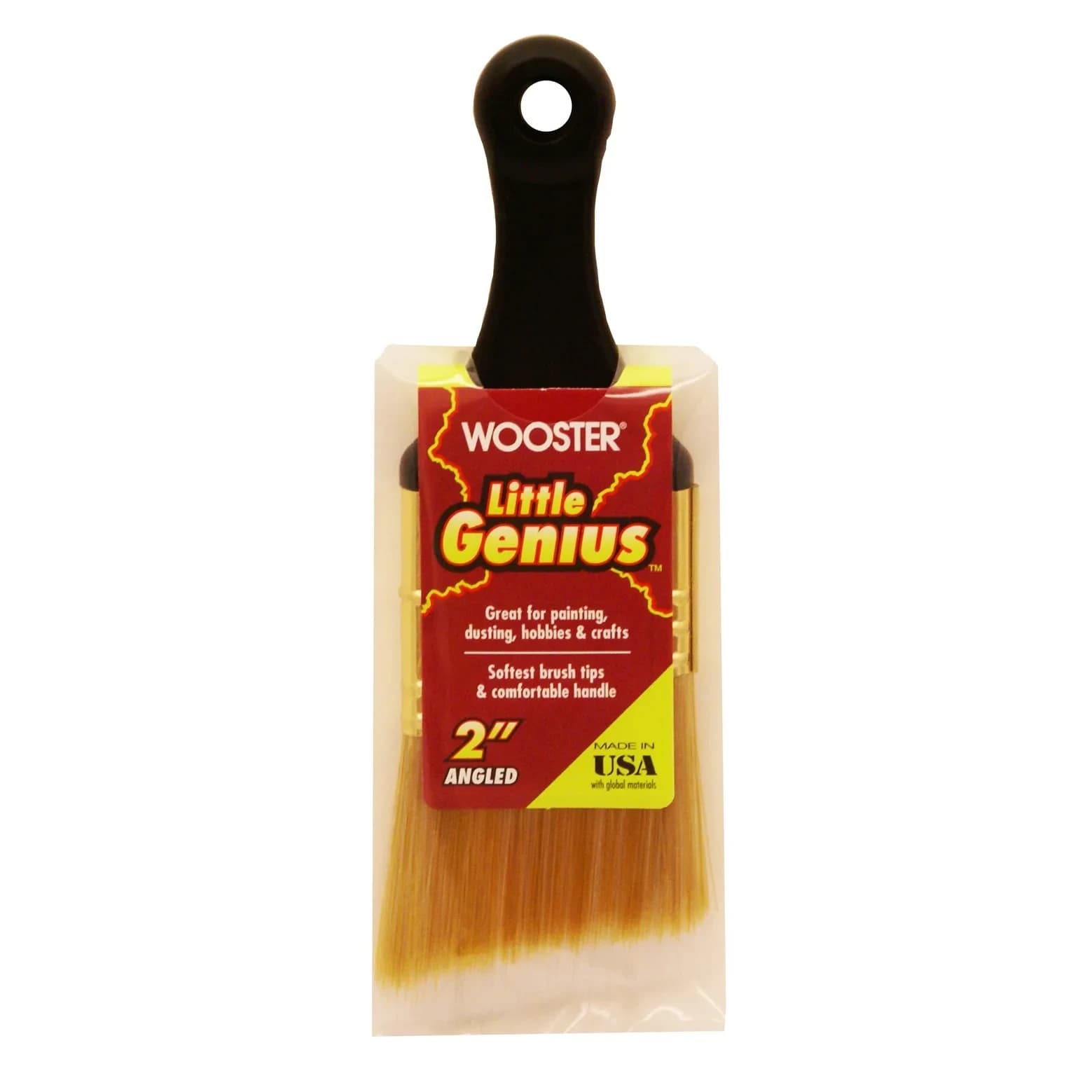 Wooster Little Dipper Paintbrush 1 1/2 Inch (3.81 cm) | Smooth Finish for Trim & Details — 2-Inch