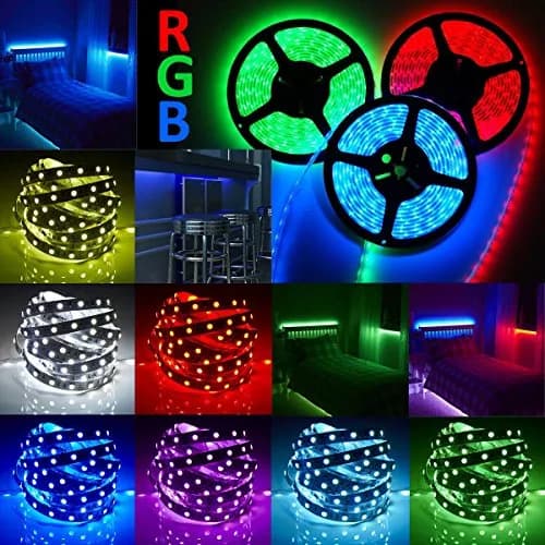 econoLED 12V RGB LED Strip Lights, 16.4ft/5m, Multi-Colors | Color Changing, Non-Waterproof thumbnail 6