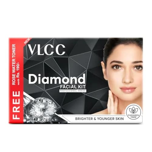 VLCC Diamond Polishing Facial Kit 180g (6.35 oz) | Professional Saloon Series thumbnail 1
