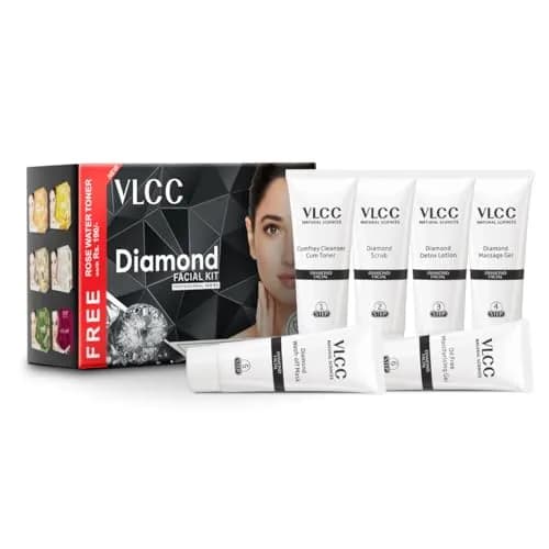 VLCC Diamond Polishing Facial Kit 180g (6.35 oz) | Professional Saloon Series thumbnail 2