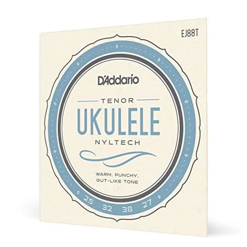 D'Addario Nyltech Tenor Ukulele Strings EJ88T (4-String Set) | Bright, Projecting Tone thumbnail 1