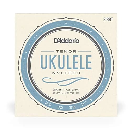 D'Addario Nyltech Tenor Ukulele Strings EJ88T (4-String Set) | Bright, Projecting Tone thumbnail 2
