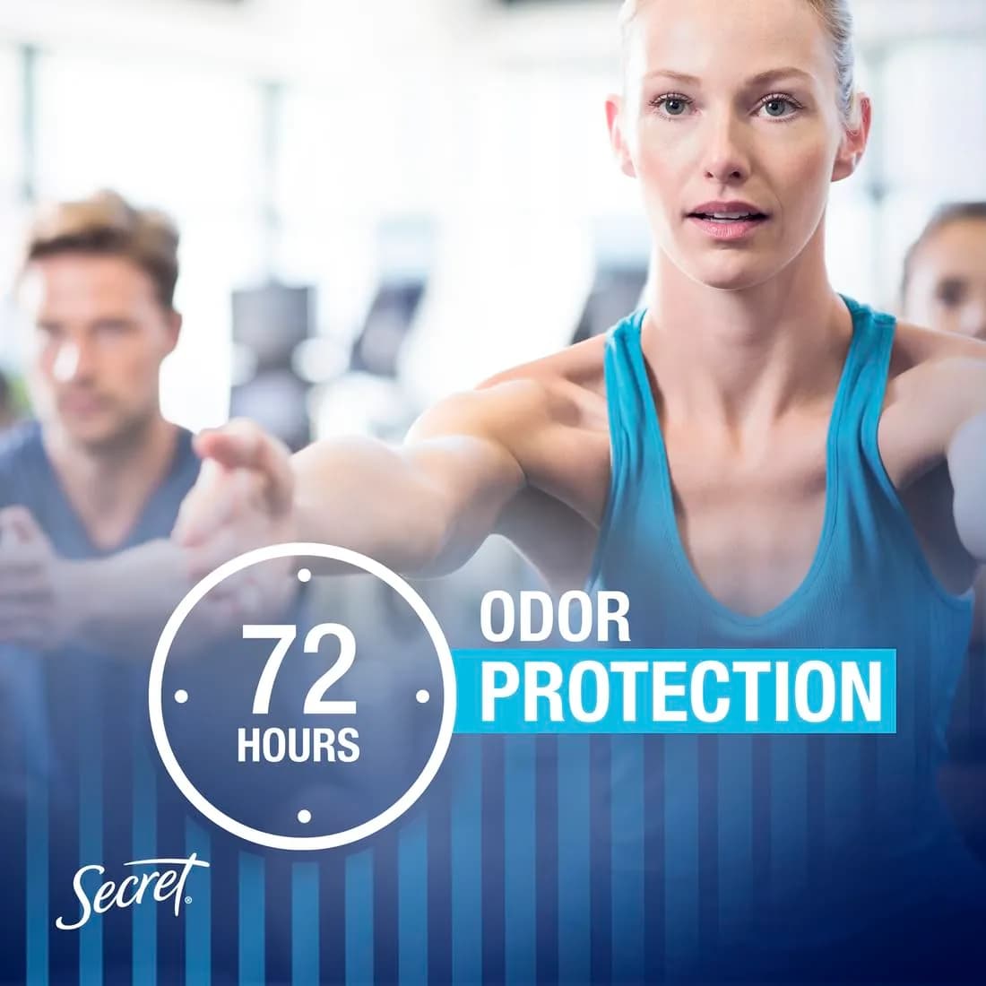 Secret Outlast Xtend Clear Gel Antiperspirant Deodorant 70ml (2.6 oz Pack of 2) | 48-Hour Odor Protection - view 4
