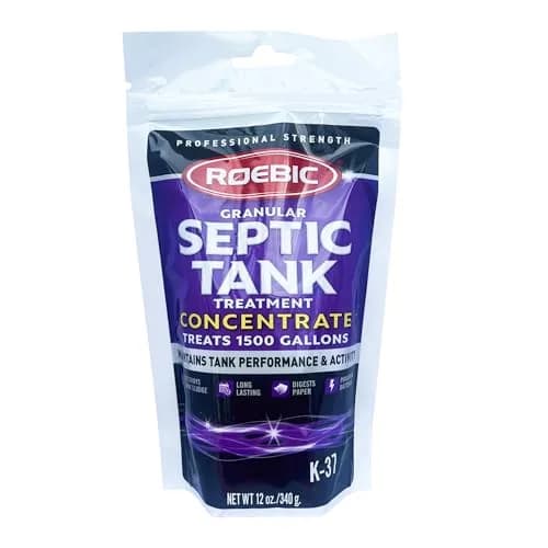 Roebic K-37-BAG Granular Septic Tank Treatment Concentrate 12 oz (340 g) | Digests Waste & Prevents Clogs thumbnail 1