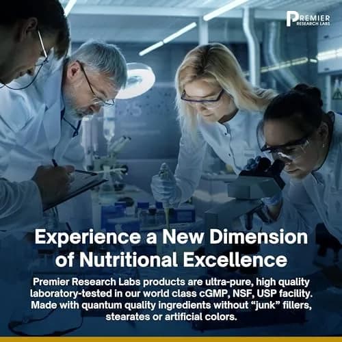 Premier Research Labs Premier HCL - Betaine HCL - 90 Vegetarian Capsules | Supports Digestion & Nutrient Absorption thumbnail 6