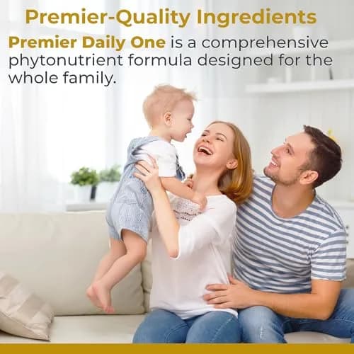 Premier Research Labs Premier Daily One - 60 Vegetarian Capsules | Broad-Spectrum Nutritional Support for Family (70-120 chars) thumbnail 3