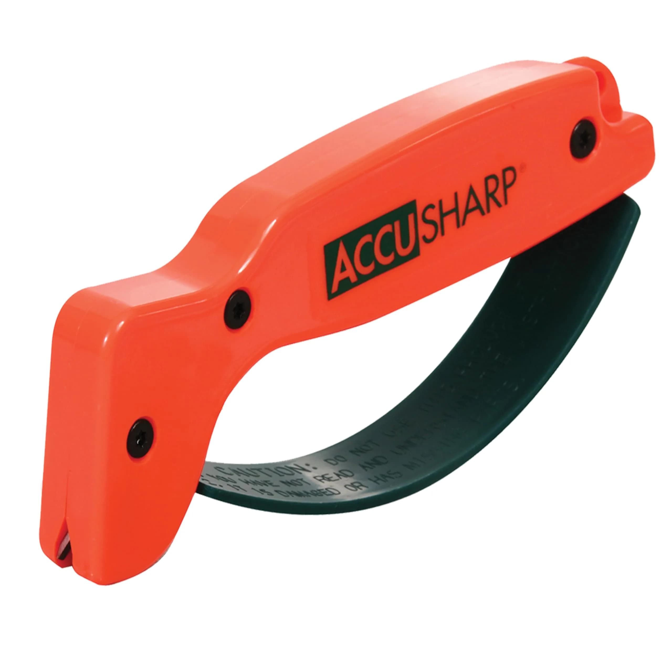 AccuSharp Knife Sharpener Blaze Orange | Sharpens Straight & Serrated Knives in 10 Seconds - main product image