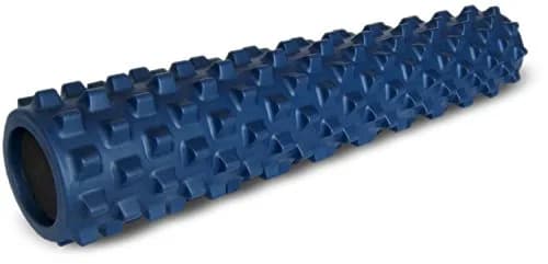 RumbleRoller Original Textured Foam Roller 31-Inch (79 cm) Blue | Deep Tissue Massage for Muscle Recovery thumbnail 1