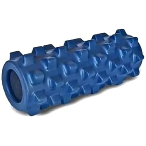 RumbleRoller Original Textured Foam Roller - Compact 12-Inch Blue | Deep Tissue Massage Therapy thumbnail 1