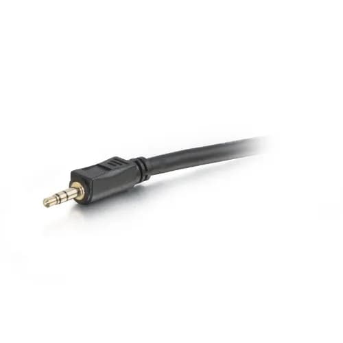 C2G Velocity DB9 Male to 3.5mm Male Serial RS232 Adapter Cable, Black 0.45m (1.5 Feet) thumbnail 3