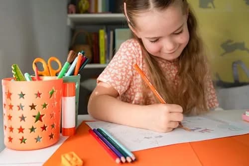 BIC Kids Tropicolors Colouring Pencils - Assorted Colours, Wallet of 24 | Bright, Non-Toxic, Easy to Hold thumbnail 2