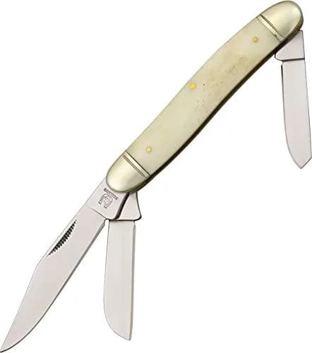 Rough Rider Stockman Knife 3.88" Stainless Steel Sheepsfoot & Spey Blades | China