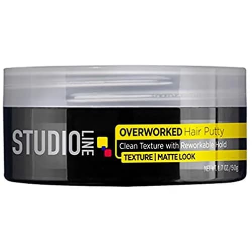L'Oreal Paris Studio Line Texture and Control Overworked Hair Putty 51ml (1.7 Oz) (3 Pack) | Reworkable Hold for Textured Styles thumbnail 1