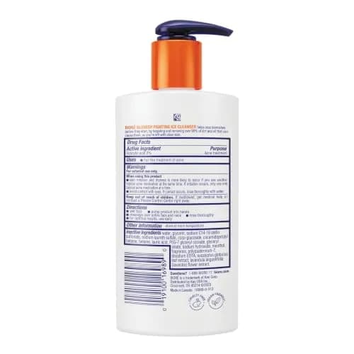 Bioré Blemish Fighting Ice Cleanser Gel 200ml (6.77 Fl Oz) | Fights Breakouts with Salicylic Acid thumbnail 5