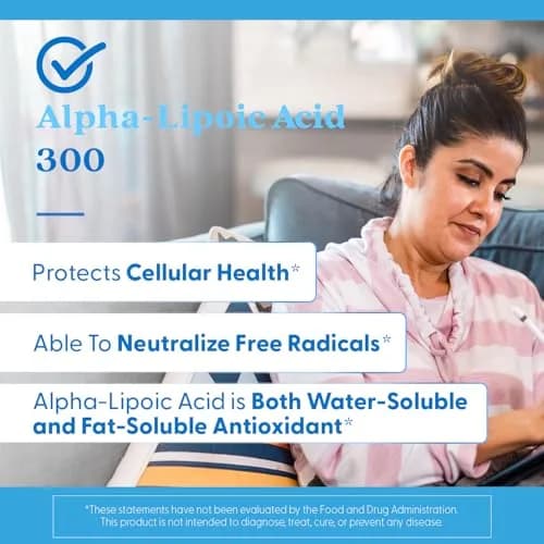 Doctor's BEST Alpha Lipoic Acid Supplement 300mg | 180 Veg Capsules thumbnail 6