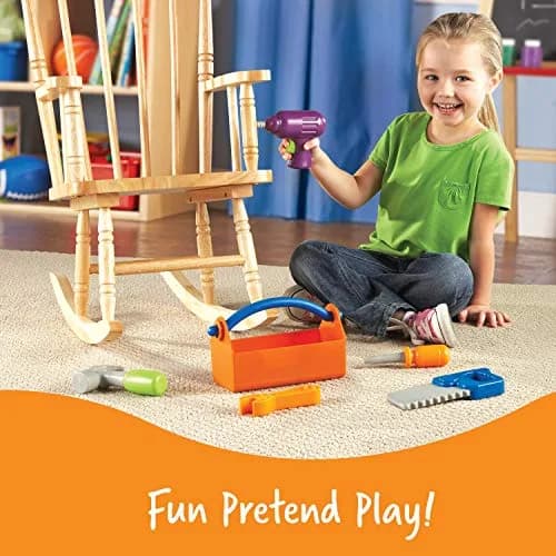 Learning Resources New Sprouts Fix It! Tool Set 6 Pieces | Develops Fine Motor Skills thumbnail 6