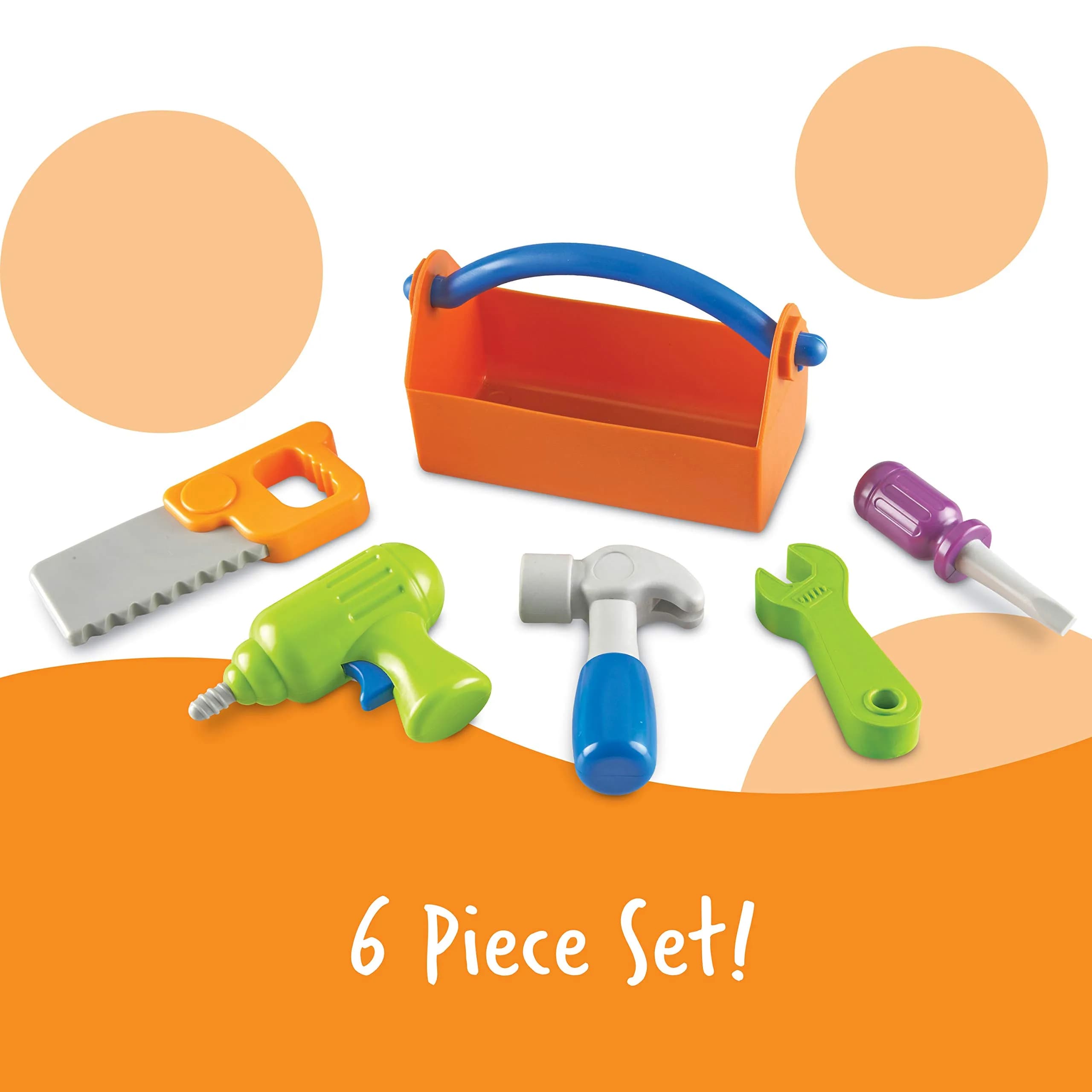 Learning Resources New Sprouts Fix It! Tool Set 6 Pieces | Develops Fine Motor Skills - view 2