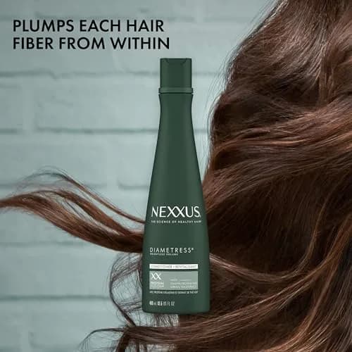 Nexxus Diametress Volumizing Conditioner for Fine and Flat Hair 399ml (13.5 Fl Oz) | Salon-Crafted Lightweight Moisture thumbnail 4