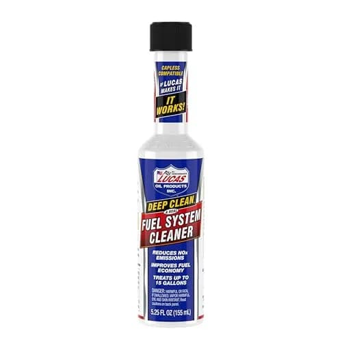 Lucas Oil Deep Clean Fuel System Cleaner 155ml (5.25 fl oz) | For Petrol & Diesel Engines thumbnail 1