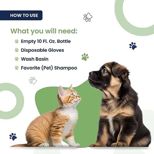 Naturasil Mange Treatment Dogs & Cats | Natural Lime Sulfur Dip 50 mL for Animal Mange thumbnail 4