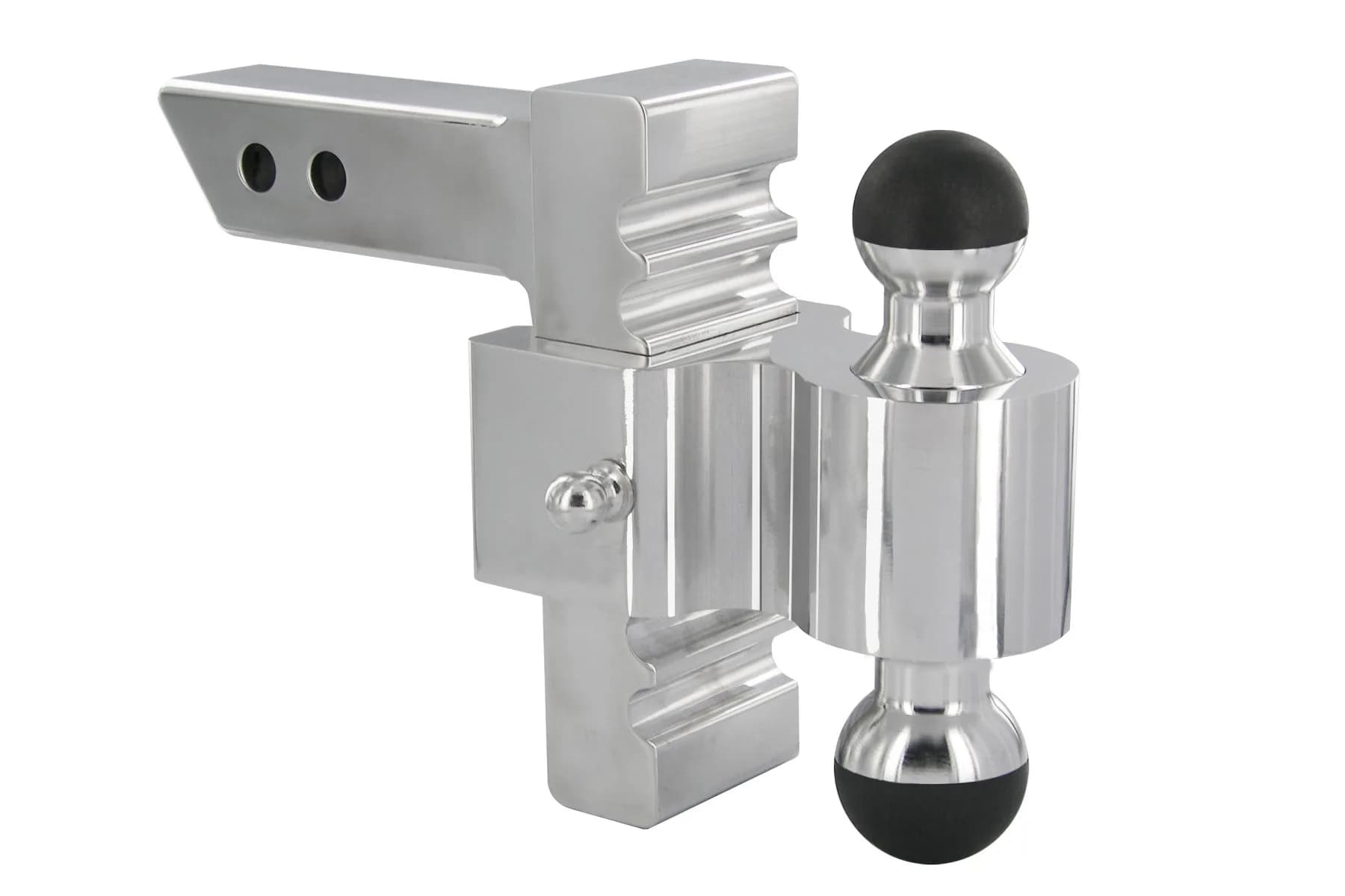 Andersen Hitches 6" Drop/Rise Adjustable Rapid Hitch with 2x2-5/16 inch Greaseless Alumiball | Heavy Duty Trailer Tow — 2 x 2-5/16in Greaseless AlumiBall