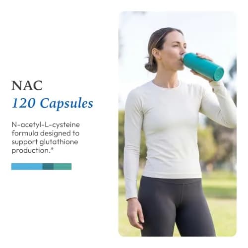 XYMOGEN NAC 120 Capsules | 1200 mg N-Acetyl-L-Cysteine for Antioxidant Support thumbnail 5