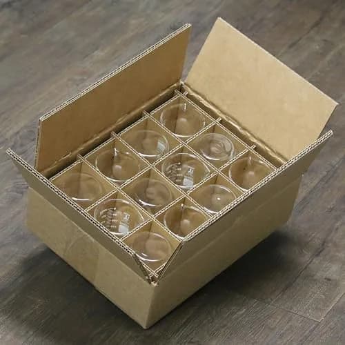 Karter Scientific 250ml Beaker, Borosilicate 3.3 Glass, Pack of 12 | Heavy-Duty, Double Scale, ASTM E960 Type I thumbnail 4