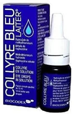 Laiter Original Collyre Bleu Eye Drops 10ml (0.34 Fl Oz) | Refreshing Ocular Lubricant thumbnail 3