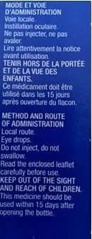 Laiter Original Collyre Bleu Eye Drops 10ml (0.34 Fl Oz) | Refreshing Ocular Lubricant thumbnail 7