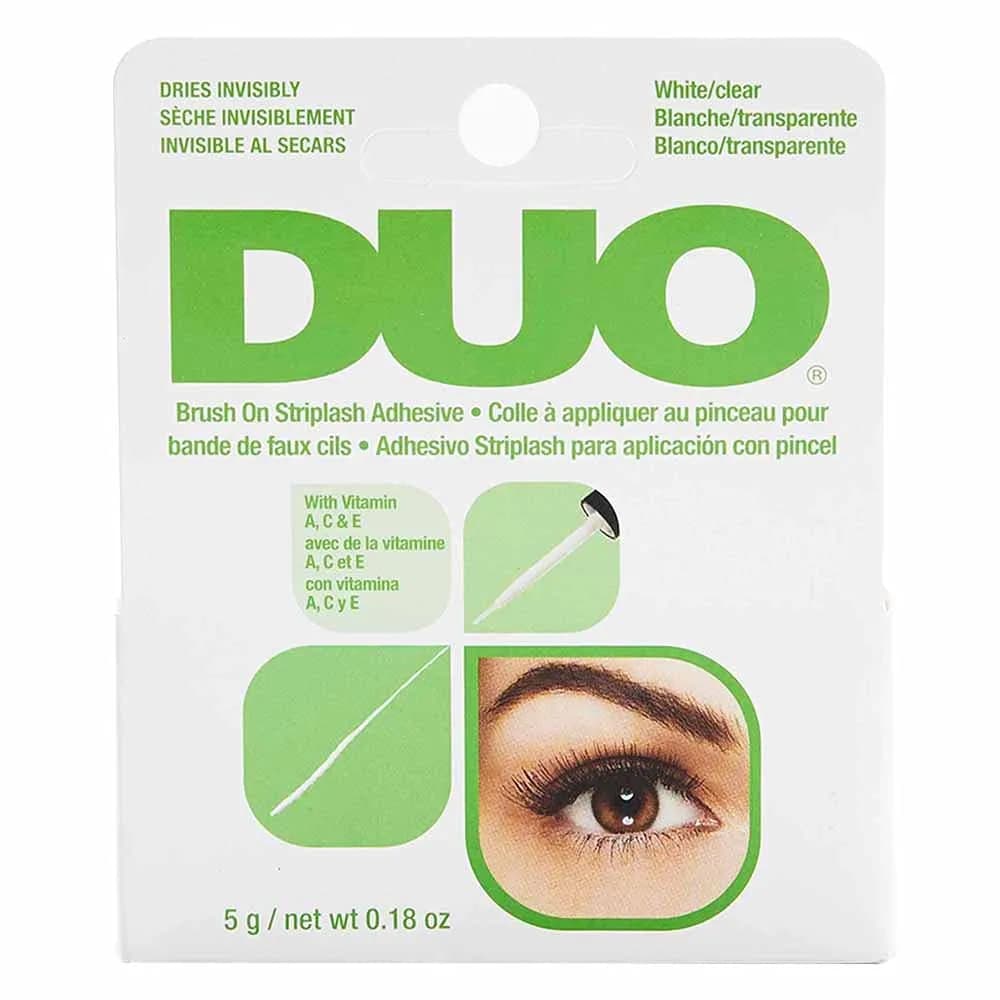 DUO Clear Lash Glue Waterproof 0.18 oz | Long Lasting, Hypoallergenic, Vitamin Enriched