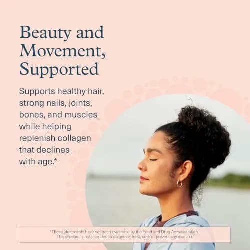 Youtheory Advanced Collagen 6,000 mg | Hydrolyzed Collagen Peptides & Vitamin C for Hair, Nails & Joints, 120 Tablets thumbnail 5