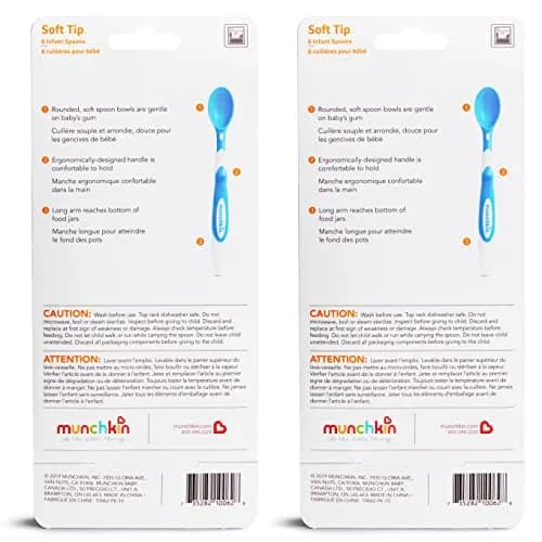 Munchkin Soft Tip Baby Spoons, BPA Free, 12 Count | Gentle Feeding for Infants thumbnail 6