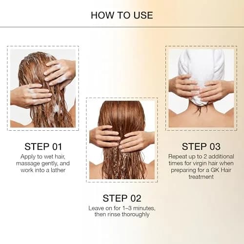 GK HAIR pH+ Clarifying Shampoo 10.1 Oz | Deep Cleansing for Build Up & Keratin Prep thumbnail 2
