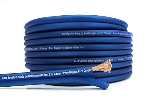 KnuKonceptz Kord Speaker Cable 12 Gauge Oxygen Free Copper 50 Feet | Superior Audio Flexibility thumbnail 1